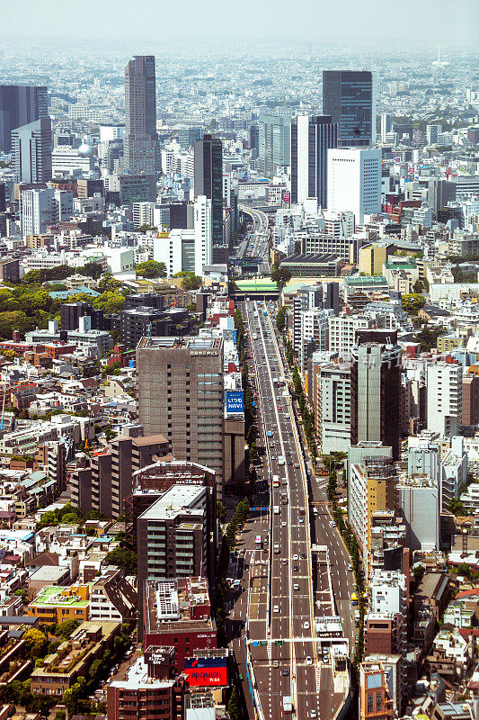 大城市景观——日本东京