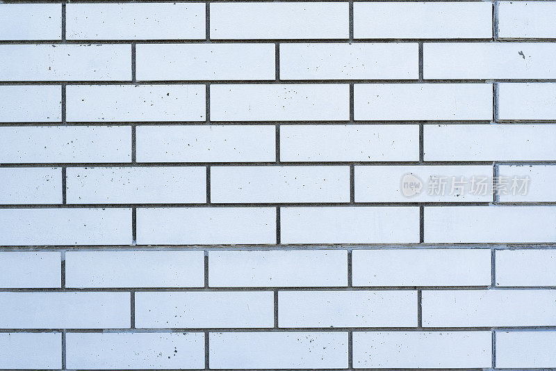 白色砖墙。现代砌体。硅酸盐砖。