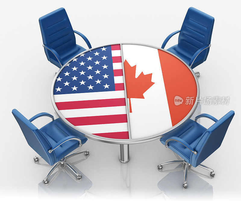 政府会议-美国和加拿大
