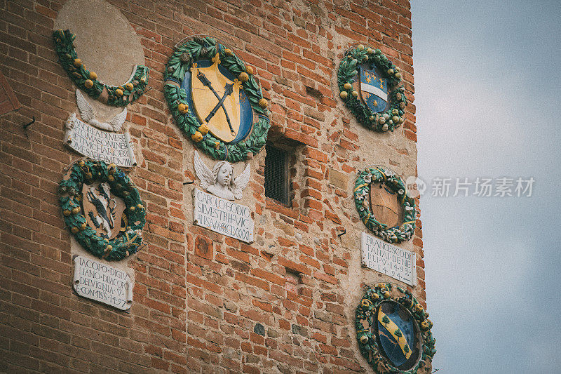 意大利的中世纪小镇Certaldo