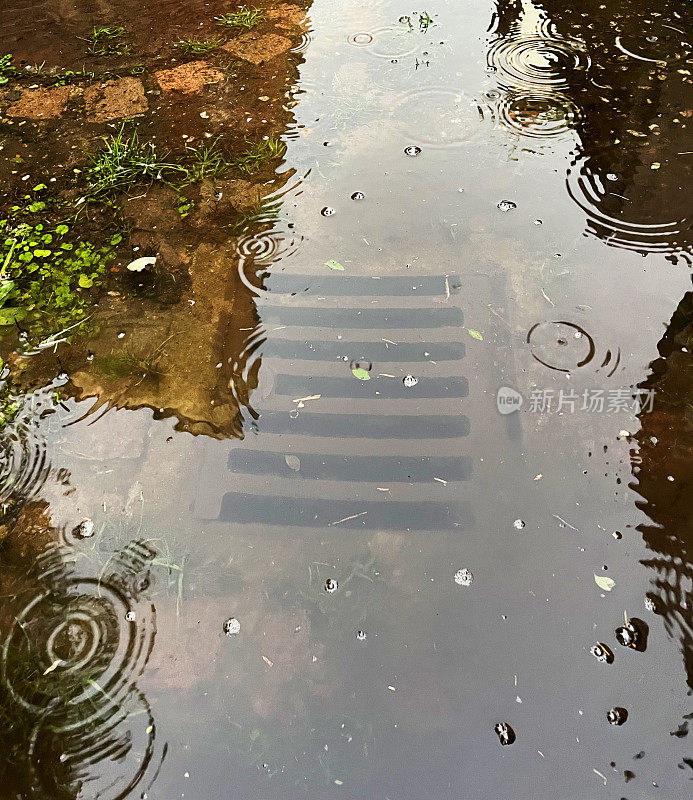 淹水流失