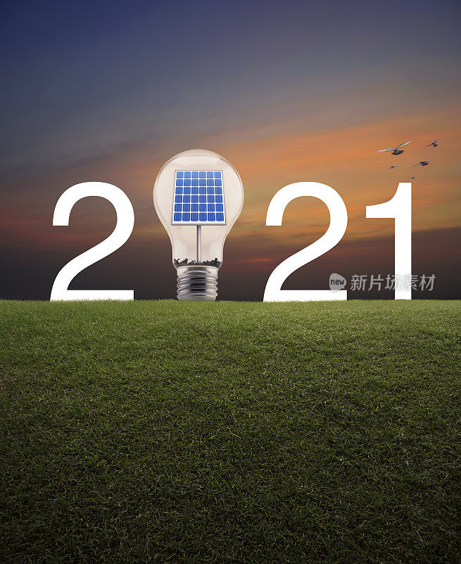 2021年生态覆盖概念新年快乐
