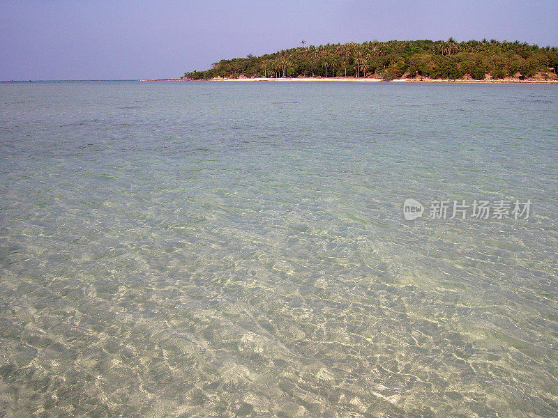 泰国苏梅岛查翁海滩珊瑚湾