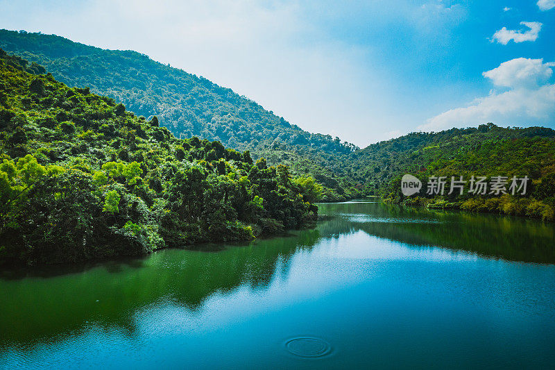 美丽的河背水塘，香港