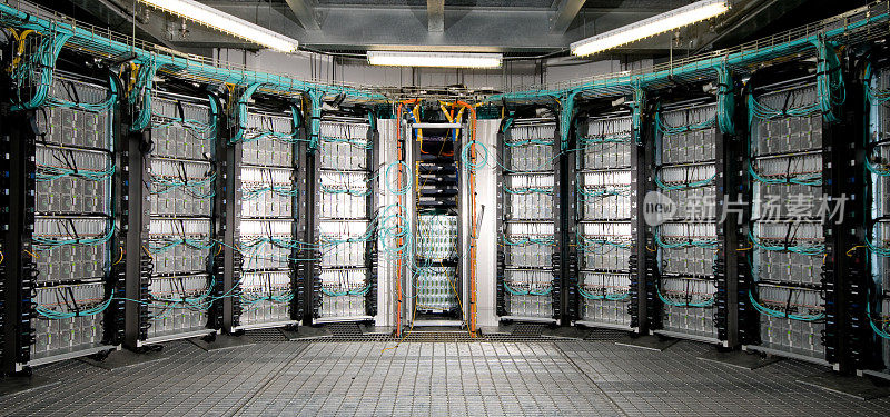 计算机集群服务器室