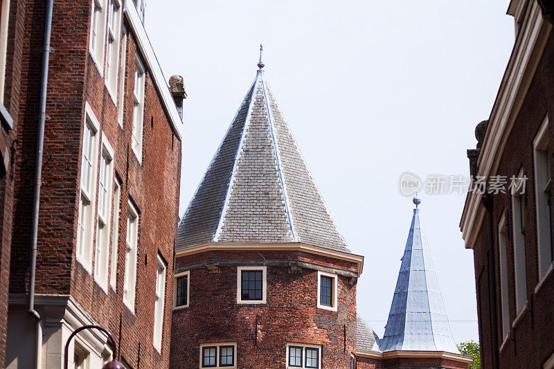 阿姆斯特丹的砖砌建筑