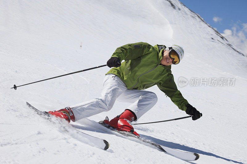 滑雪雕刻