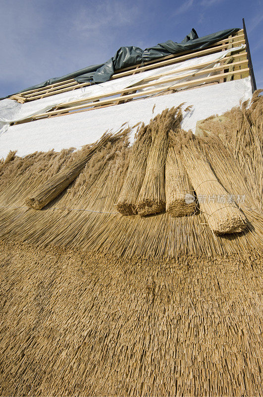 一种新的传统风格的茅草屋顶