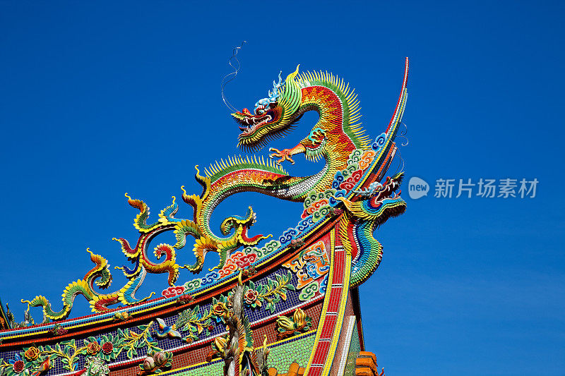 中华人民共和国台湾传统道观上的龙像