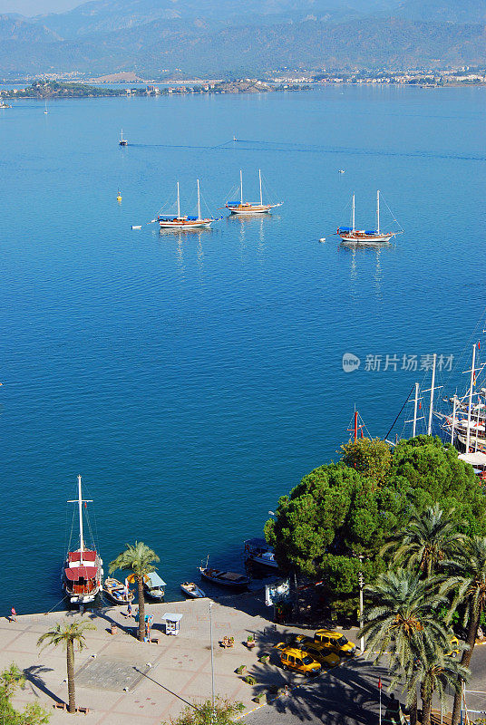 Fethiye湾、土耳其