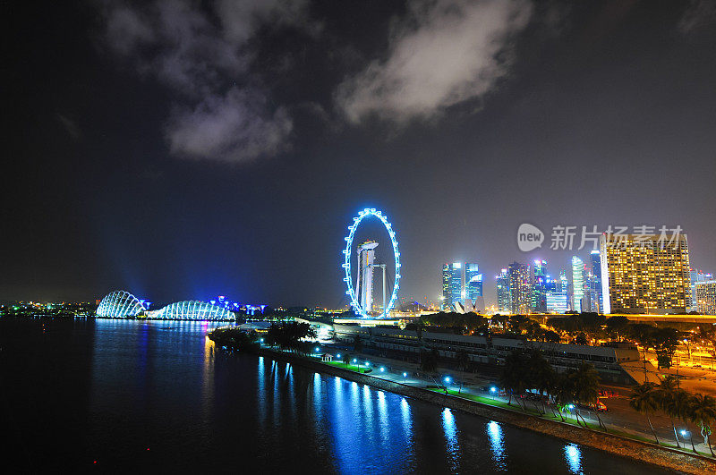 新加坡城市全景