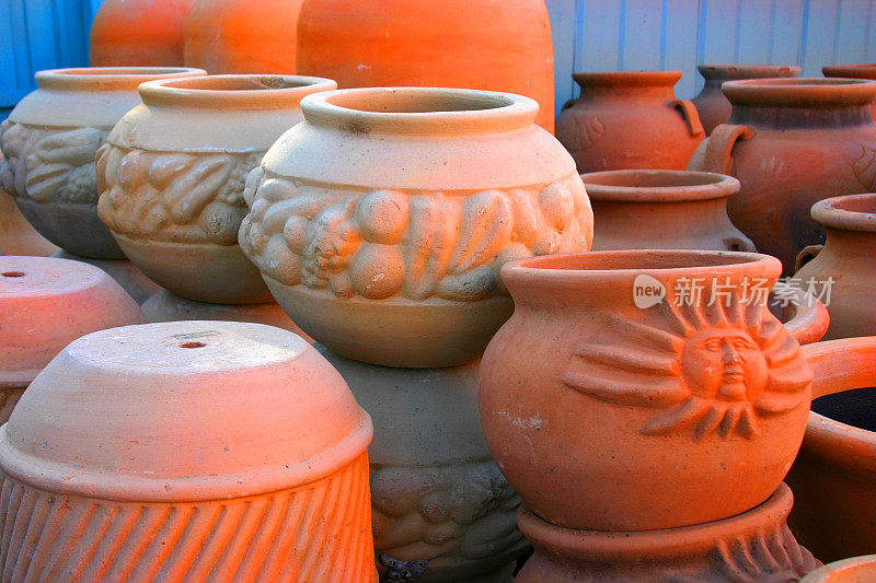 墨西哥的陶罐