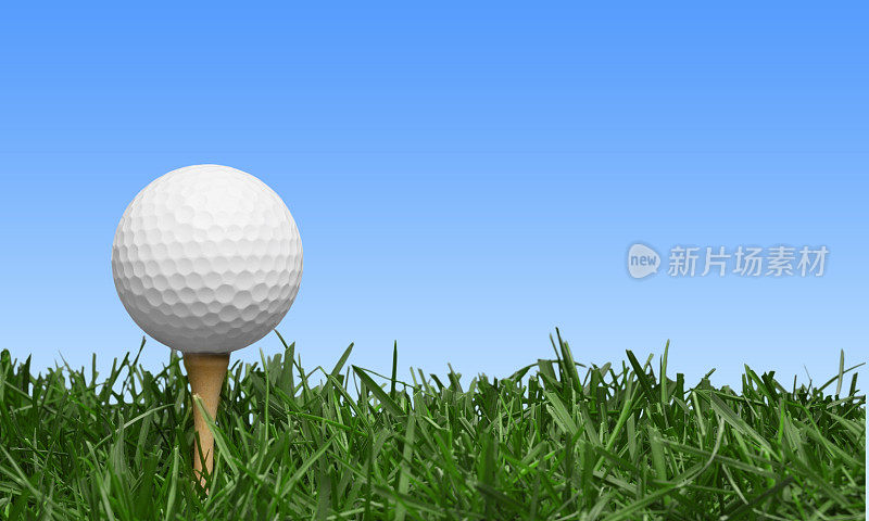 高尔夫球。