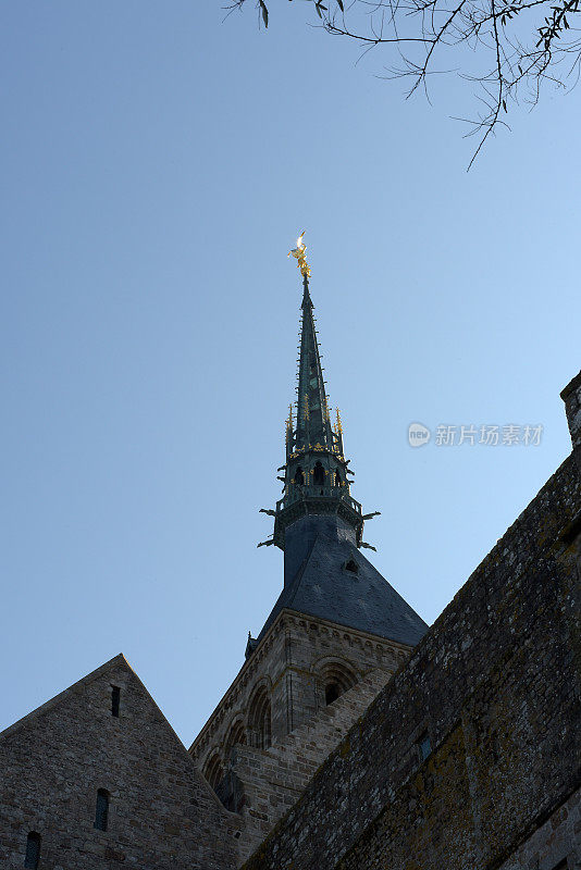 圣米歇尔山修道院-布列塔尼-法国