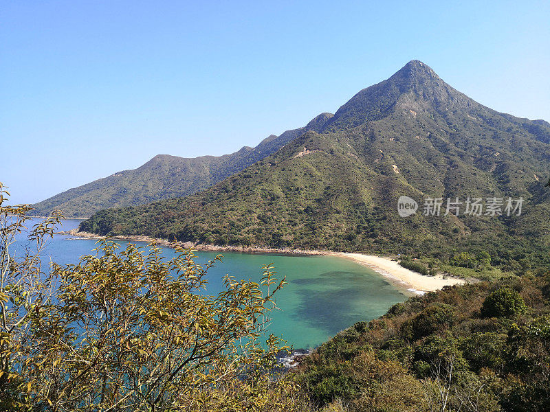 西贡东郊野公园南社湾泳滩及尖峰