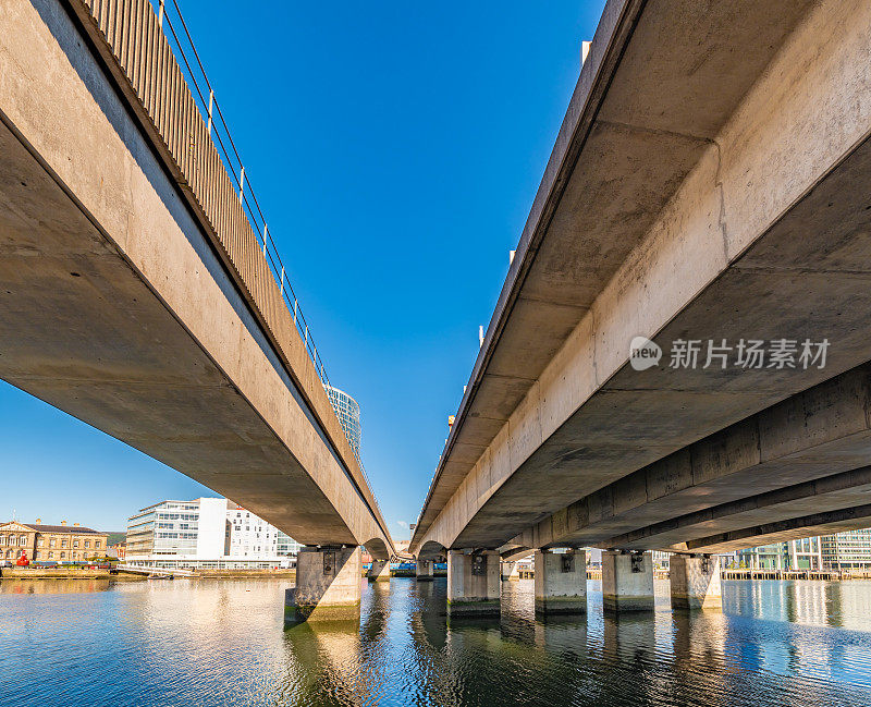 贝尔法斯特拉根河上的公路桥