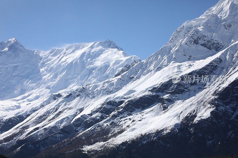 雪山，安纳普尔纳环线，尼泊尔