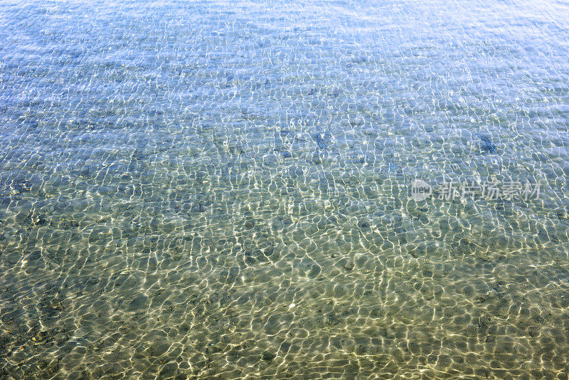 浅海海水表面纹理背景