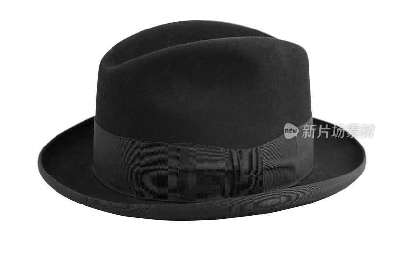 黑色复古帽，绅士偶像