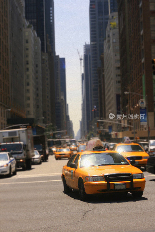 纽约市出租车-运动模糊