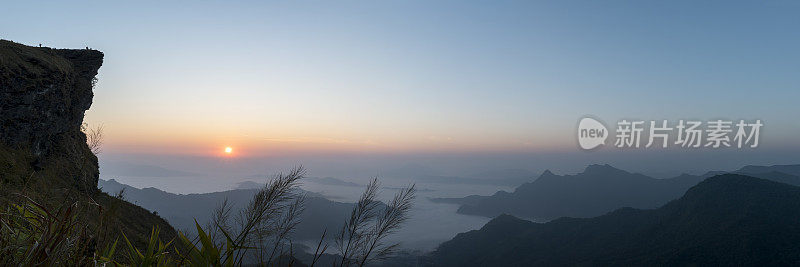 泰国北部的富士法山。