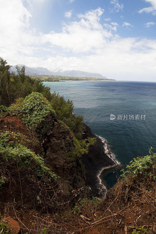 夏威夷考艾岛的风景