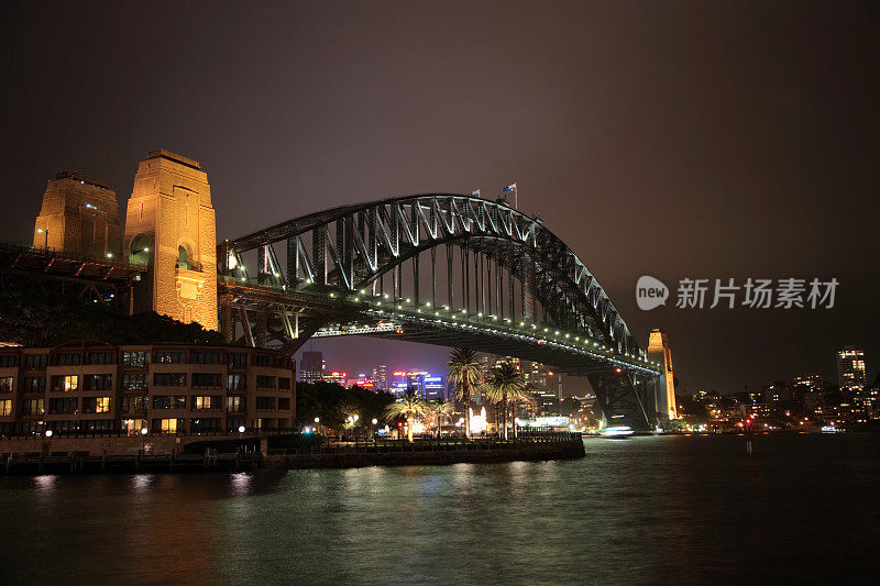 悉尼海港大桥夜景