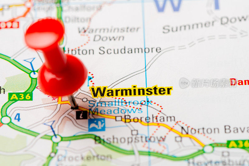 英国首都城市地图系列:沃敏斯特