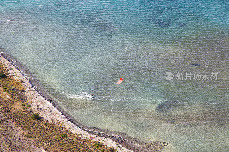 空中Kiteboarding