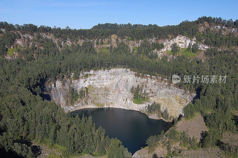 克里穆图火山，老人湖-弗洛雷斯，印度尼西亚