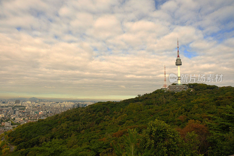 北首尔塔，韩国