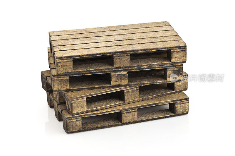 木质托盘的堆叠