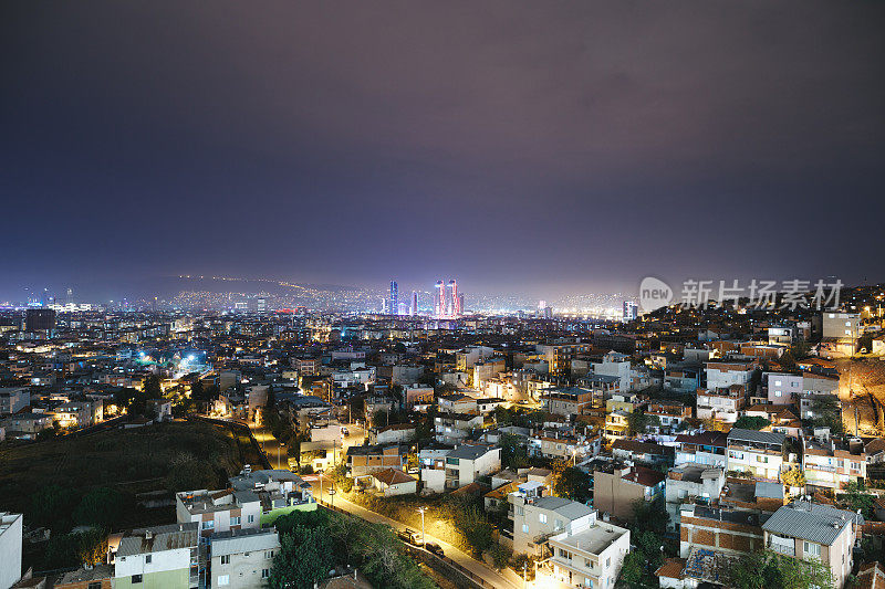 伊兹密尔市夜景