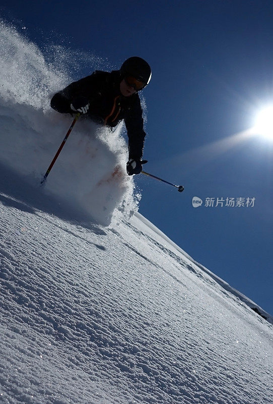 奥地利圣安东极速滑雪