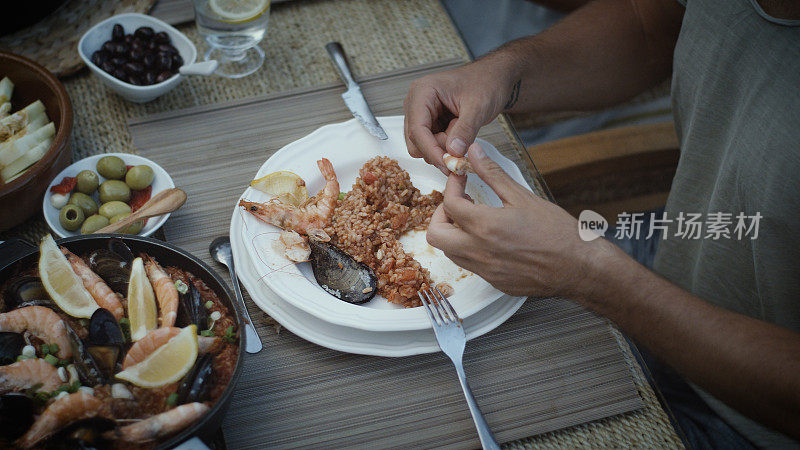 西班牙海鲜焗饭