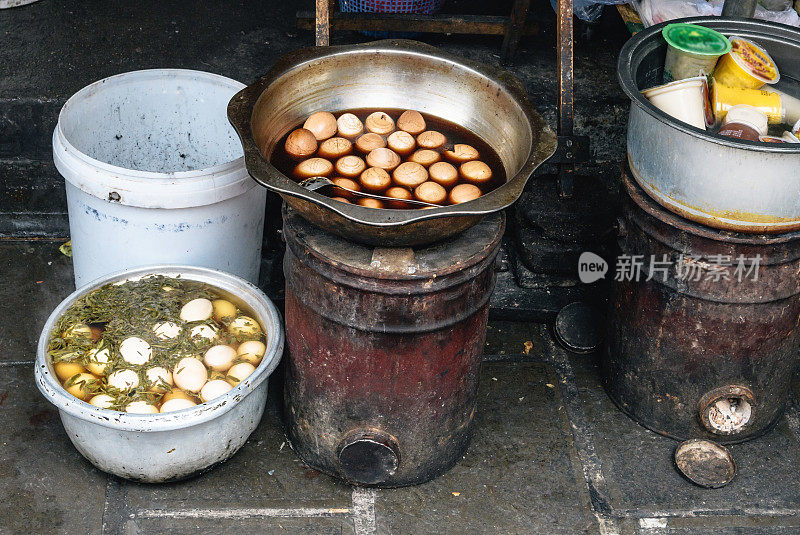 中国的煮鸡蛋