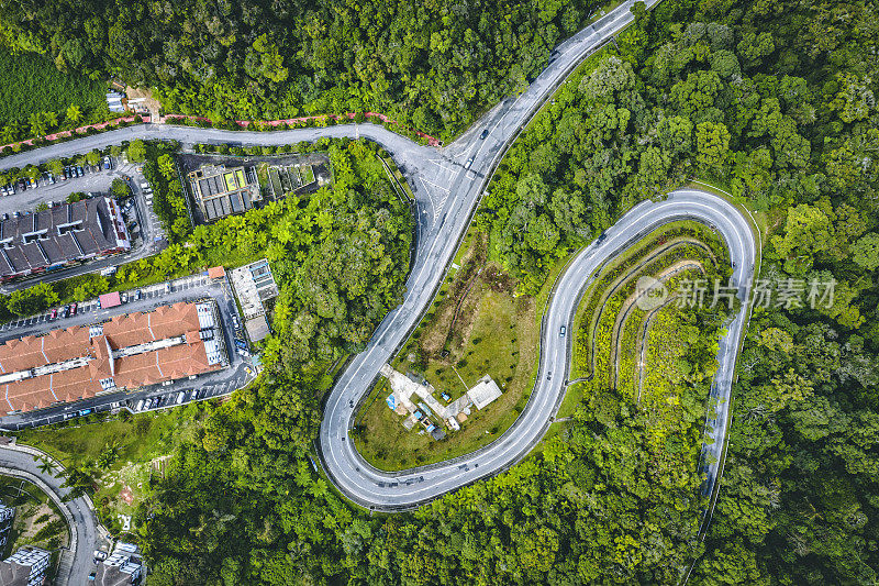 高山和山路