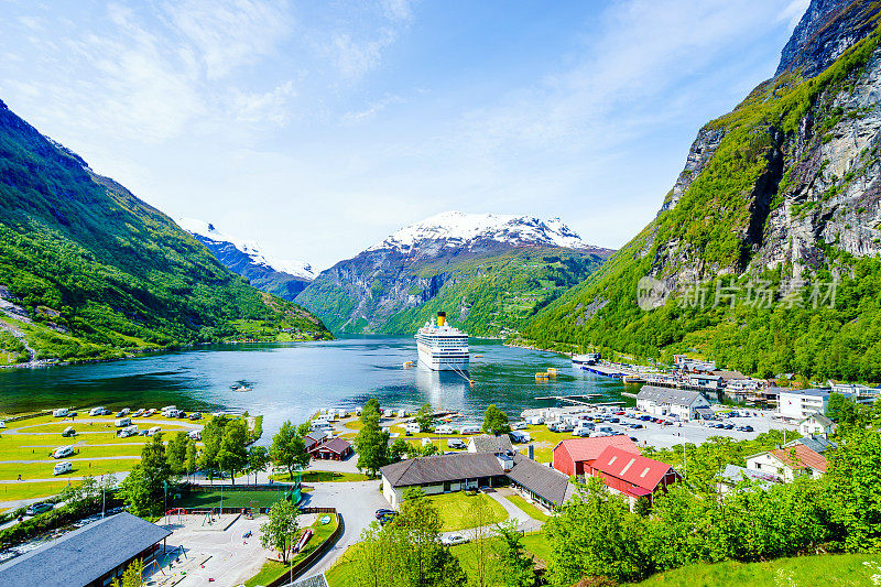 Geiranger峡湾,挪威