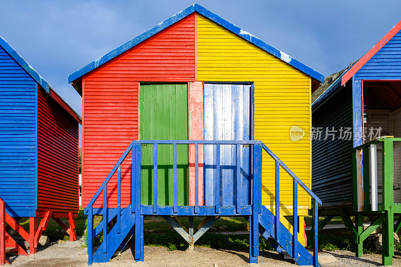 南非开普敦圣詹姆斯海滩小屋