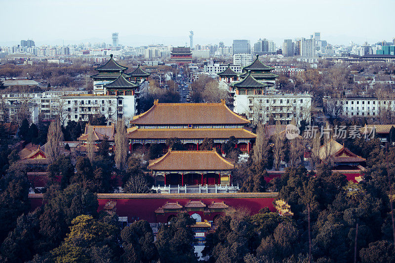 中国北京的紫禁城