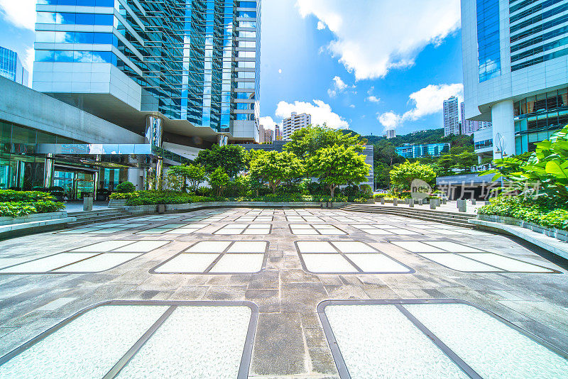 香港的商业区