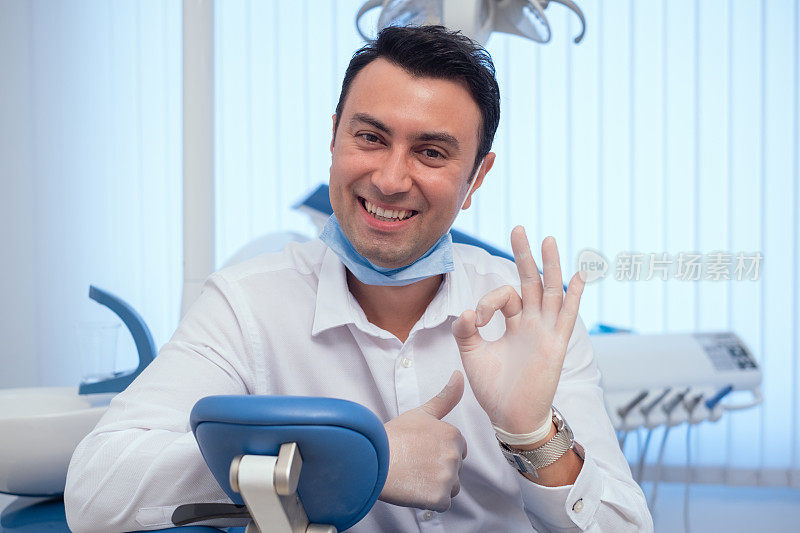 牙医肖像