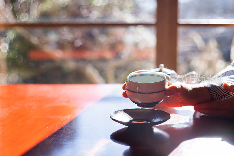 慢慢地，用心地泡一杯可口的日本茶。