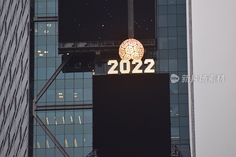 2022年纽约时报广场一号