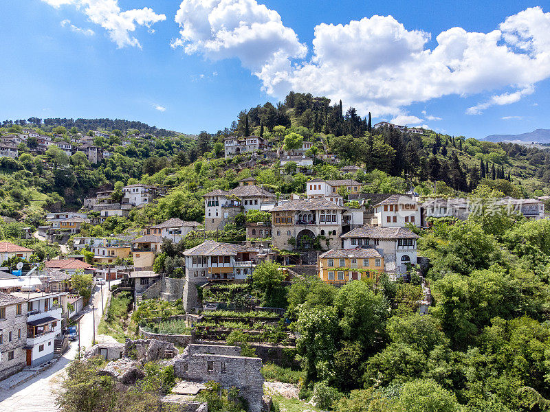 Gjirokaster从无人驾驶飞机