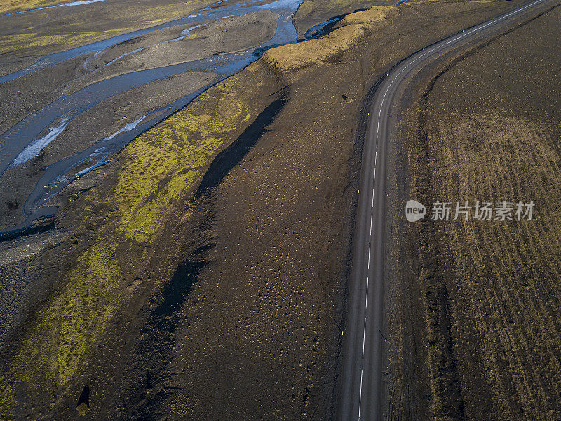 双车道公路，冰岛