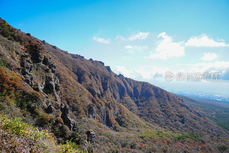 济州汉拿山(悬崖)