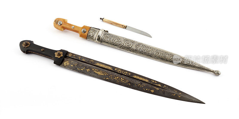 19号的奥斯曼银匕首。世纪