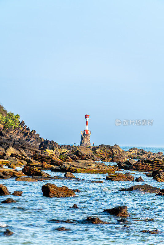 中国广西北海涠洲岛的海滩