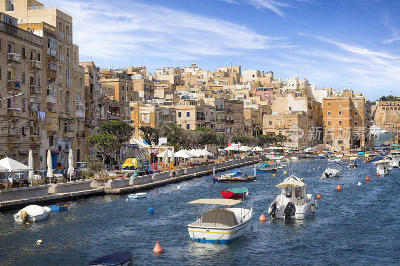 马耳他-地中海旅游目的地，海湾的Isla